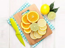 Tabla picar anti bacteriana de bambu chica 